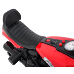 Elektrická motorka STAR - červená